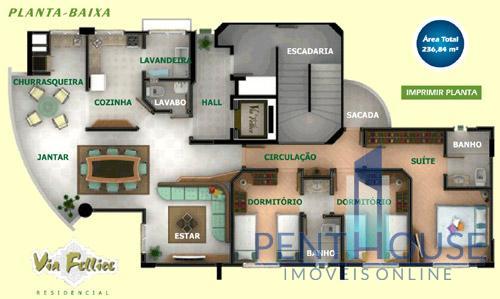 Apartamento à venda com 3 quartos, 134m² - Foto 24