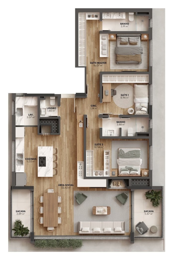 Cobertura à venda com 3 quartos, 184m² - Foto 13