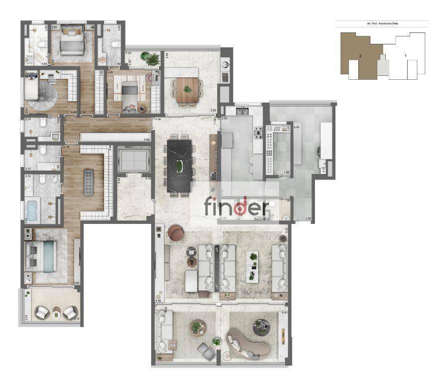 Apartamento à venda com 4 quartos, 469m² - Foto 40