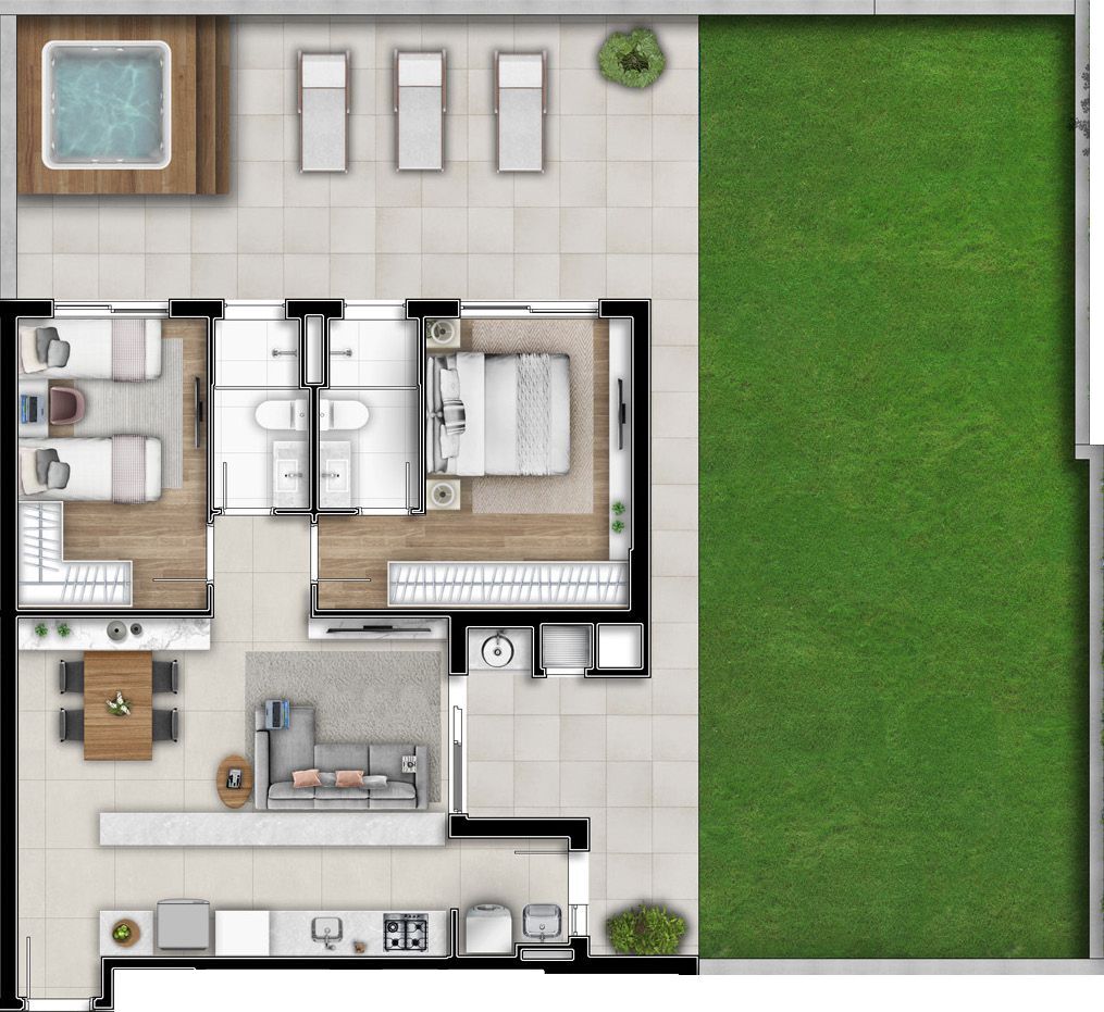 Apartamento à venda com 2 quartos, 6823m² - Foto 36