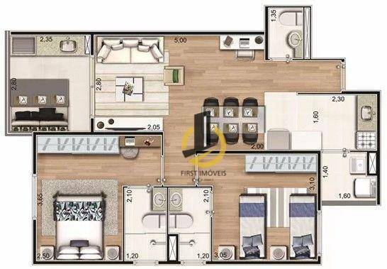 Apartamento à venda com 2 quartos, 68m² - Foto 31