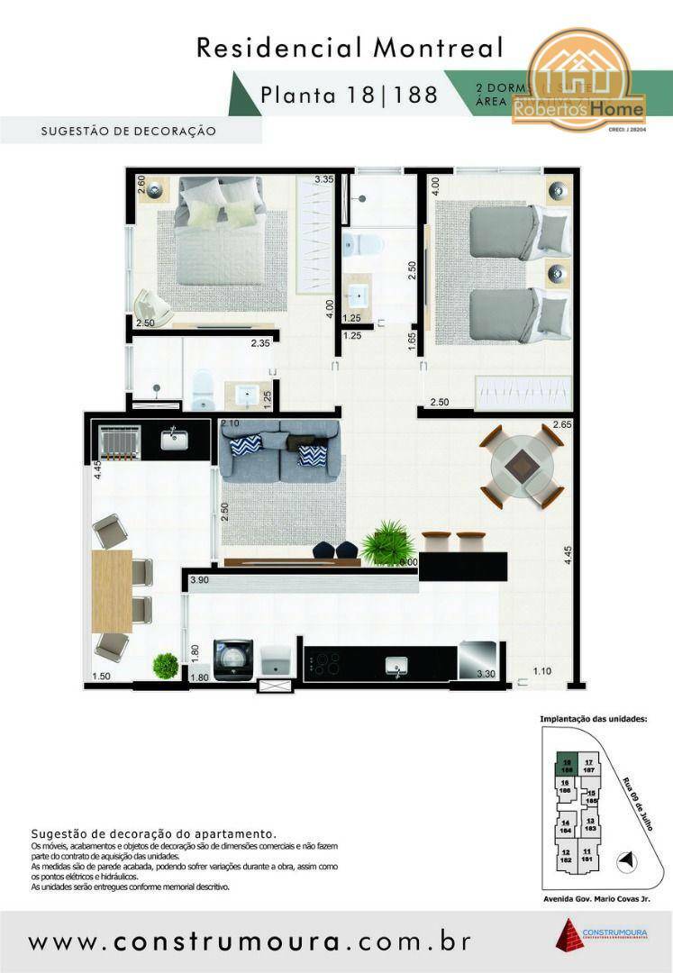 Apartamento à venda com 2 quartos, 67m² - Foto 19