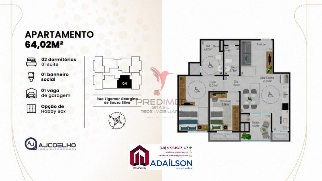 Apartamento à venda com 2 quartos, 55m² - Foto 23