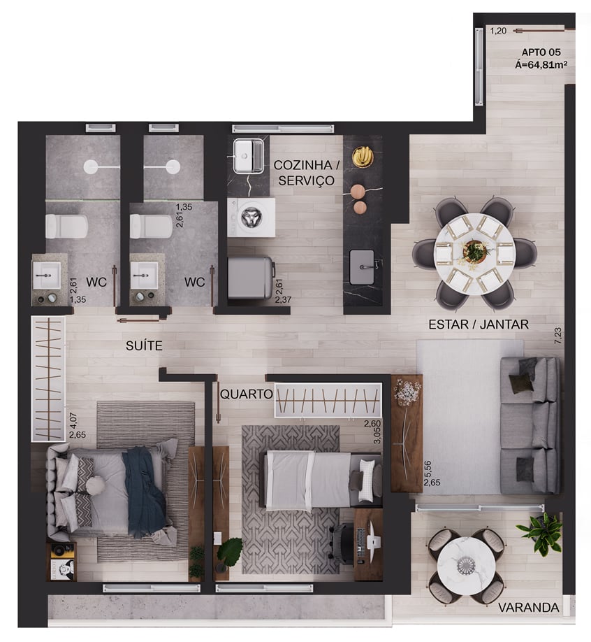 Apartamento à venda com 3 quartos, 9742m² - Foto 25