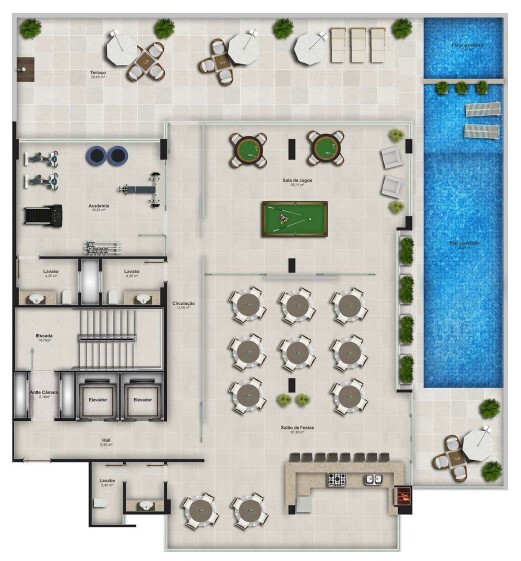 Apartamento à venda com 4 quartos, 193m² - Foto 24