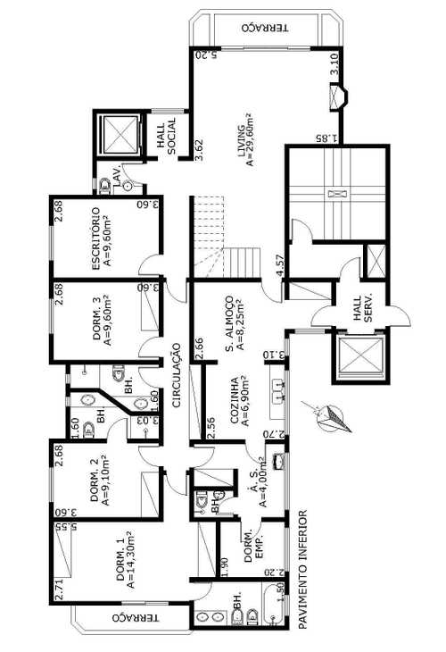 Apartamento à venda com 4 quartos, 160m² - Foto 7