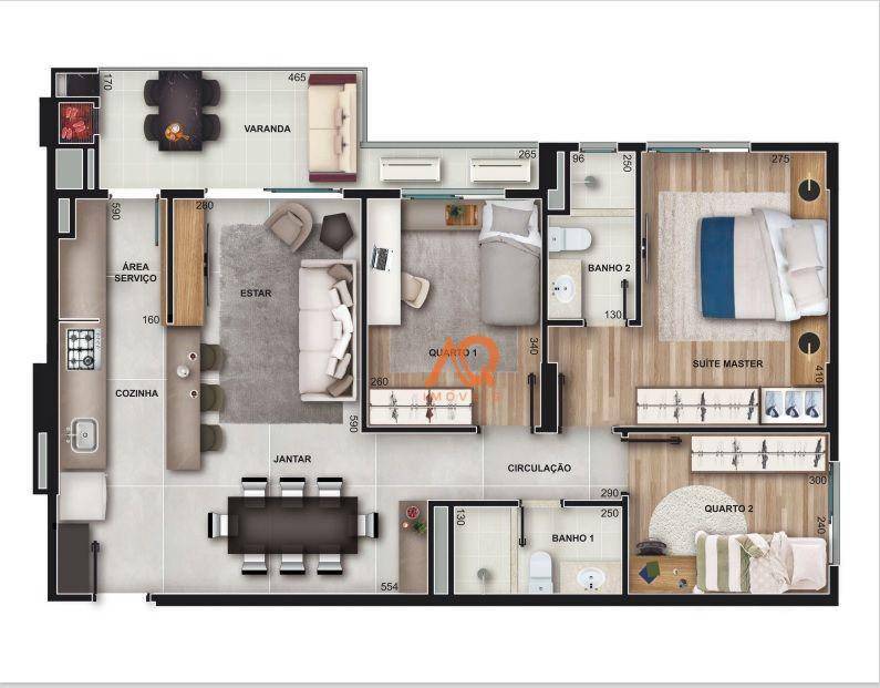 Apartamento à venda com 3 quartos, 85m² - Foto 38