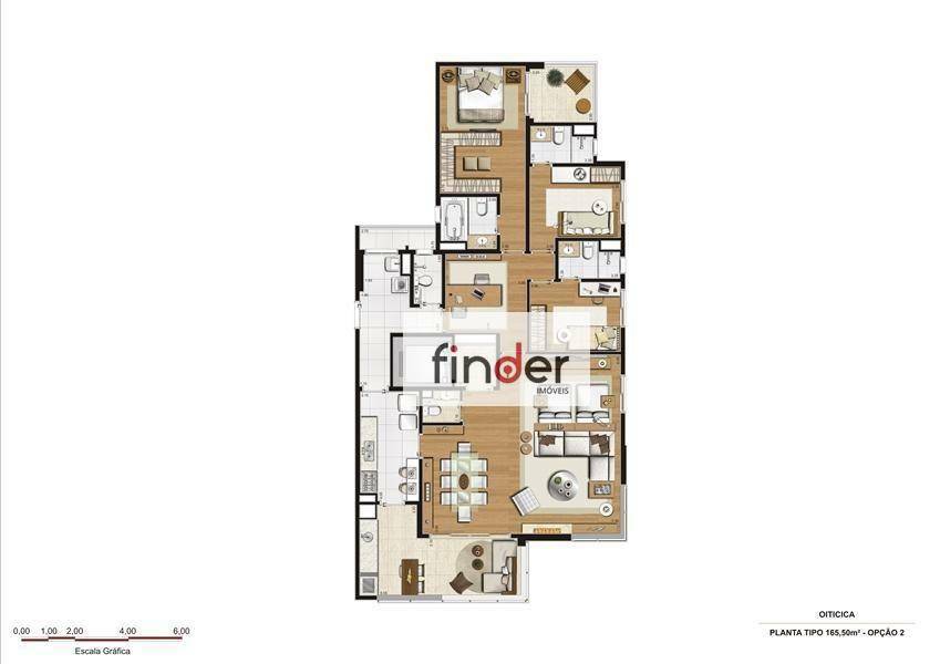 Apartamento à venda com 4 quartos, 165m² - Foto 22