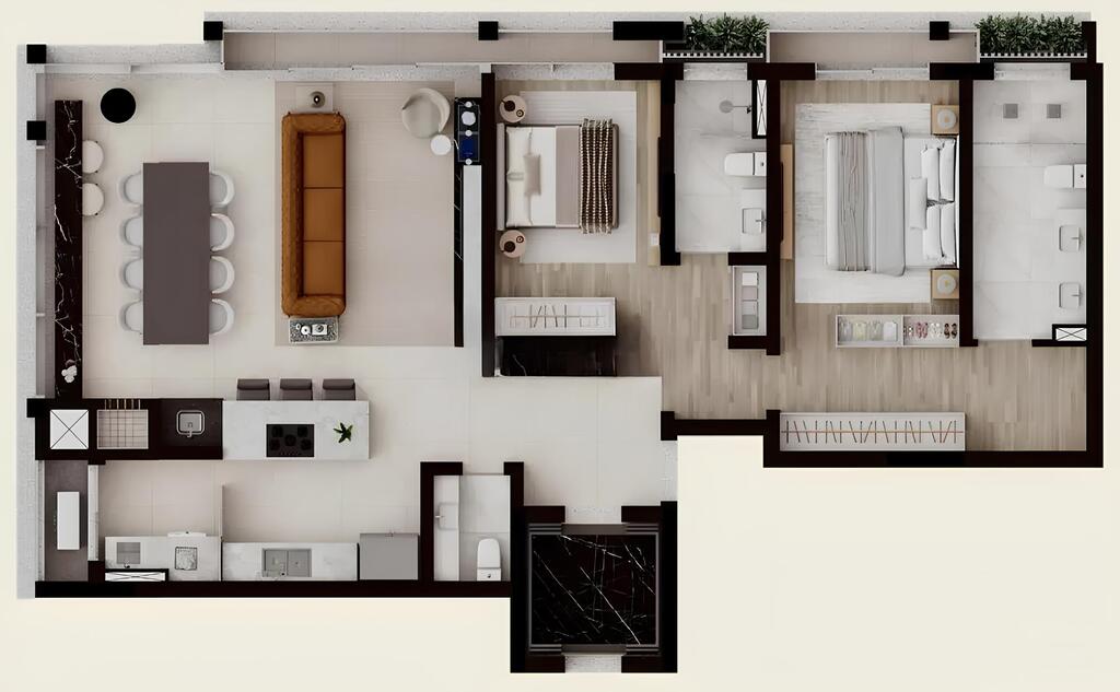 Apartamento à venda com 3 quartos, 124m² - Foto 52