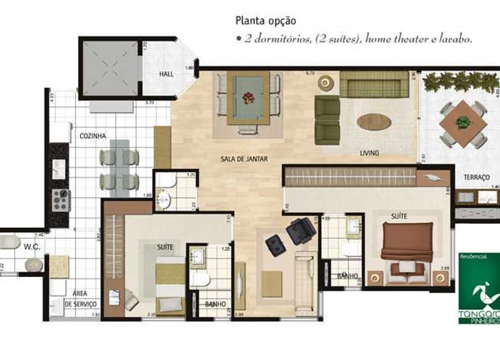 Apartamento à venda com 3 quartos, 103m² - Foto 7