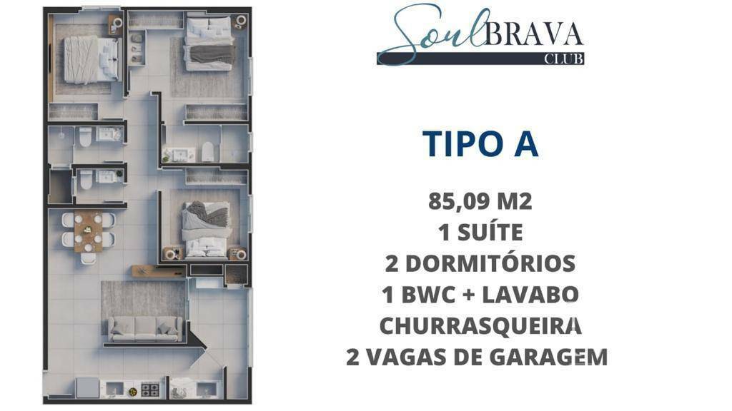 Apartamento à venda com 3 quartos, 85m² - Foto 10