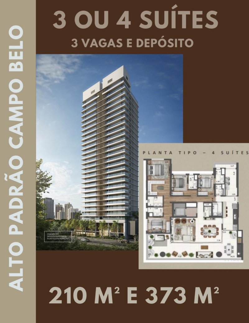 Apartamento à venda com 4 quartos, 206m² - Foto 4