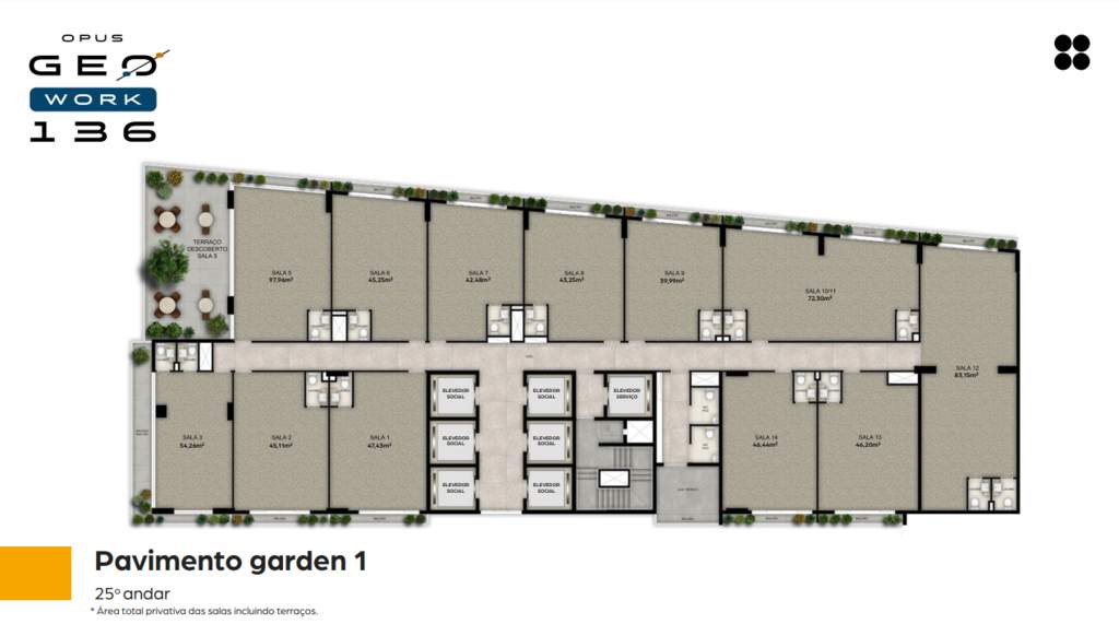 Sala-Conjunto, 69 m² - Foto 12