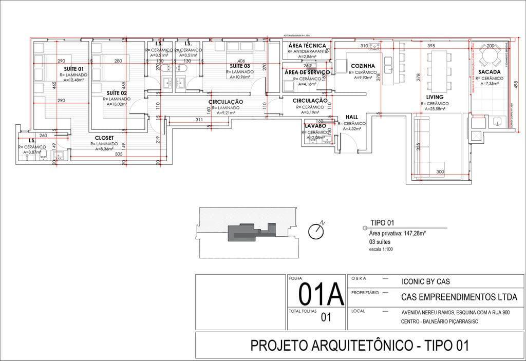 Apartamento à venda com 3 quartos, 140m² - Foto 25