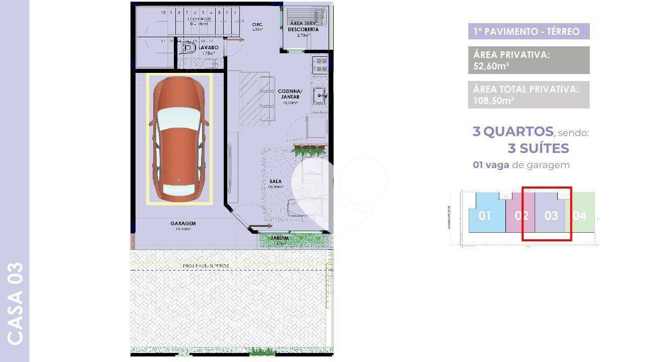 Casa de Condomínio à venda com 3 quartos, 108m² - Foto 19