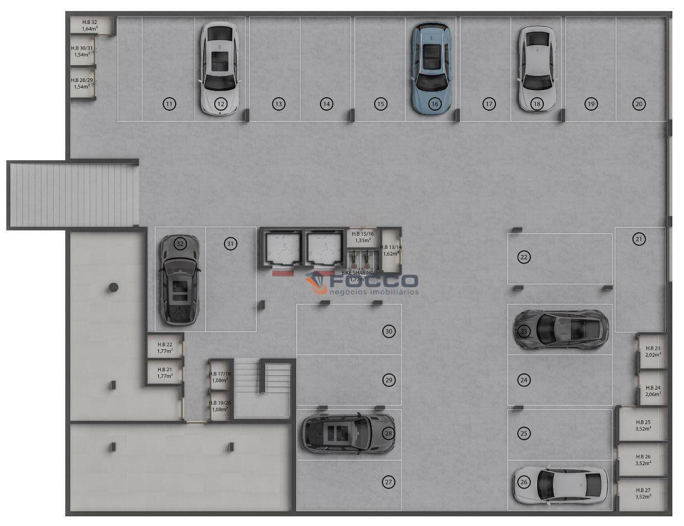 Apartamento à venda com 1 quarto, 72m² - Foto 23