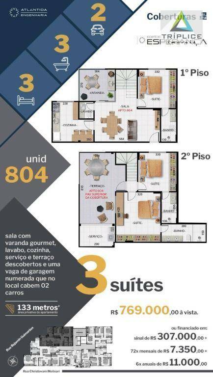 Apartamento à venda com 2 quartos, 67m² - Foto 13