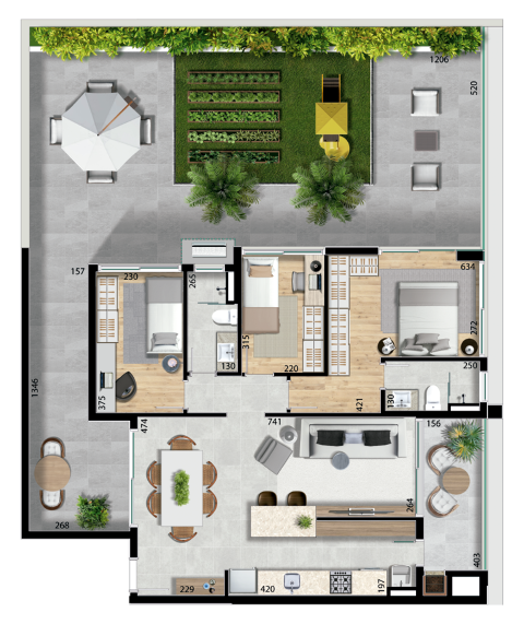 Apartamento à venda com 3 quartos, 18314m² - Foto 24