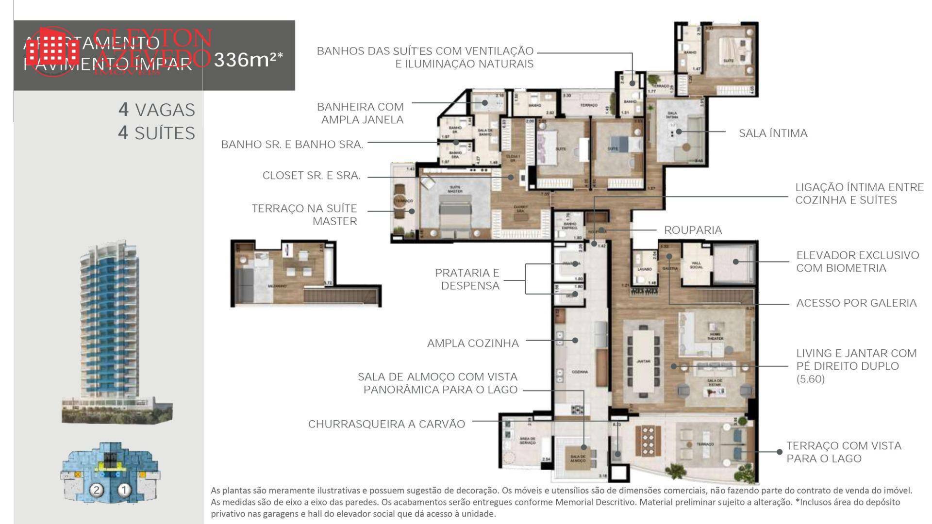 Apartamento à venda com 4 quartos, 336m² - Foto 78