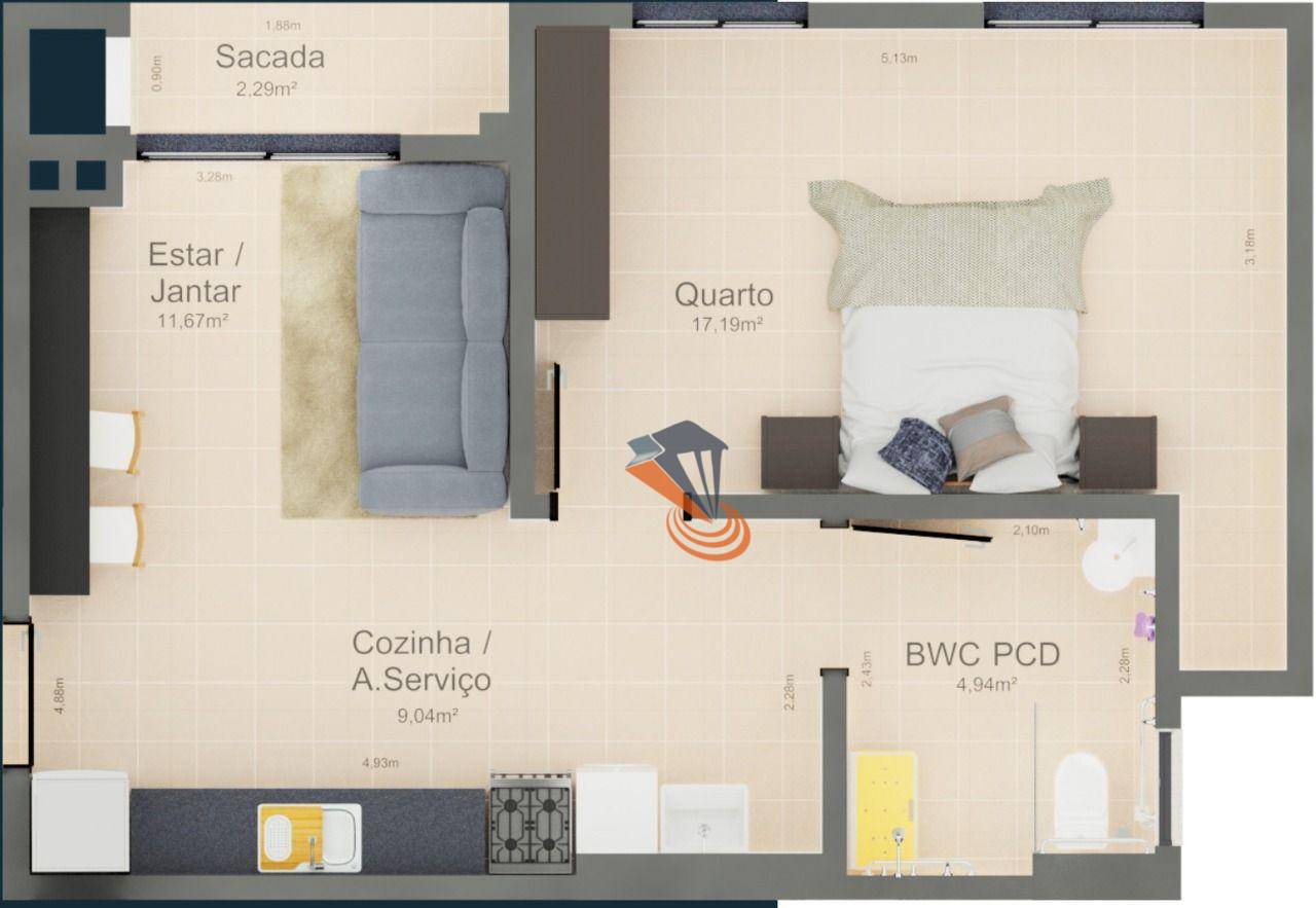 Apartamento à venda com 2 quartos, 85m² - Foto 25