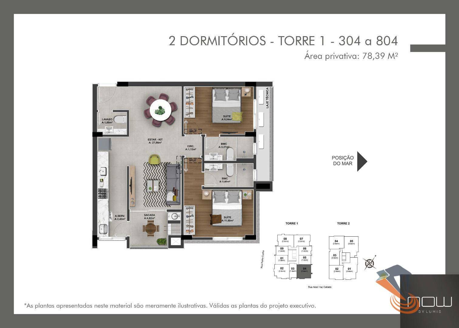 Apartamento à venda com 3 quartos, 128m² - Foto 47