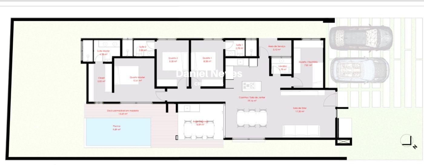 Casa de Condomínio à venda com 4 quartos, 154m² - Foto 4