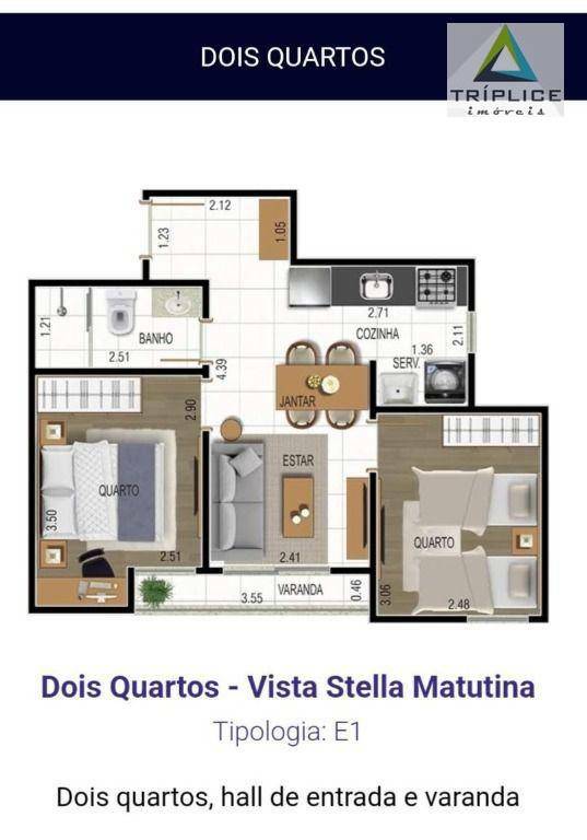 Apartamento à venda com 2 quartos, 43m² - Foto 63