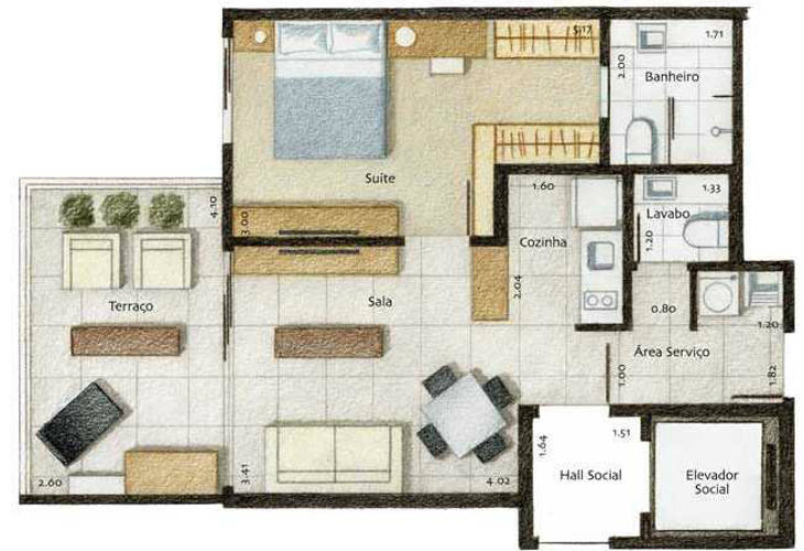 Apartamento à venda com 2 quartos, 60m² - Foto 16