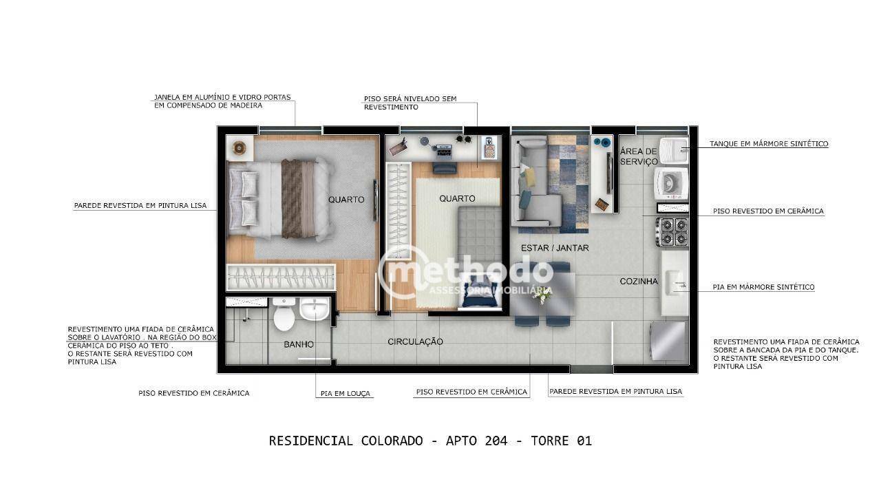 Apartamento à venda com 2 quartos, 39m² - Foto 13