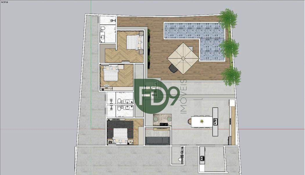 Casa de Condomínio à venda com 3 quartos, 278m² - Foto 3