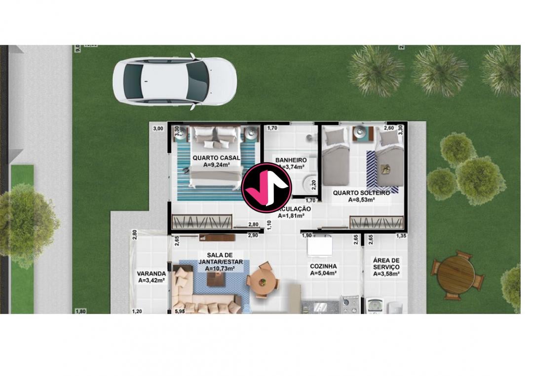 Casa de Condomínio à venda com 2 quartos, 46m² - Foto 1