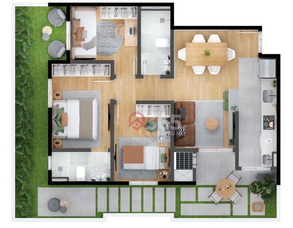 Apartamento à venda com 2 quartos, 66m² - Foto 32