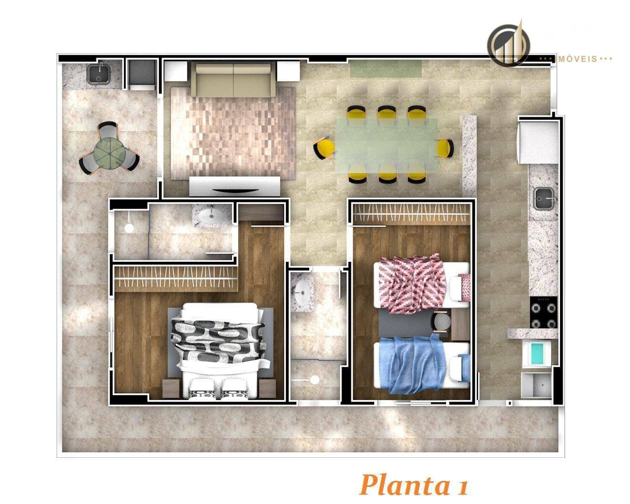 Apartamento à venda com 2 quartos, 73m² - Foto 55