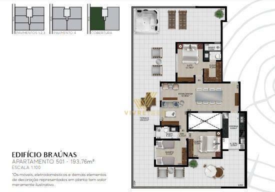 Apartamento à venda com 1 quarto, 55m² - Foto 20