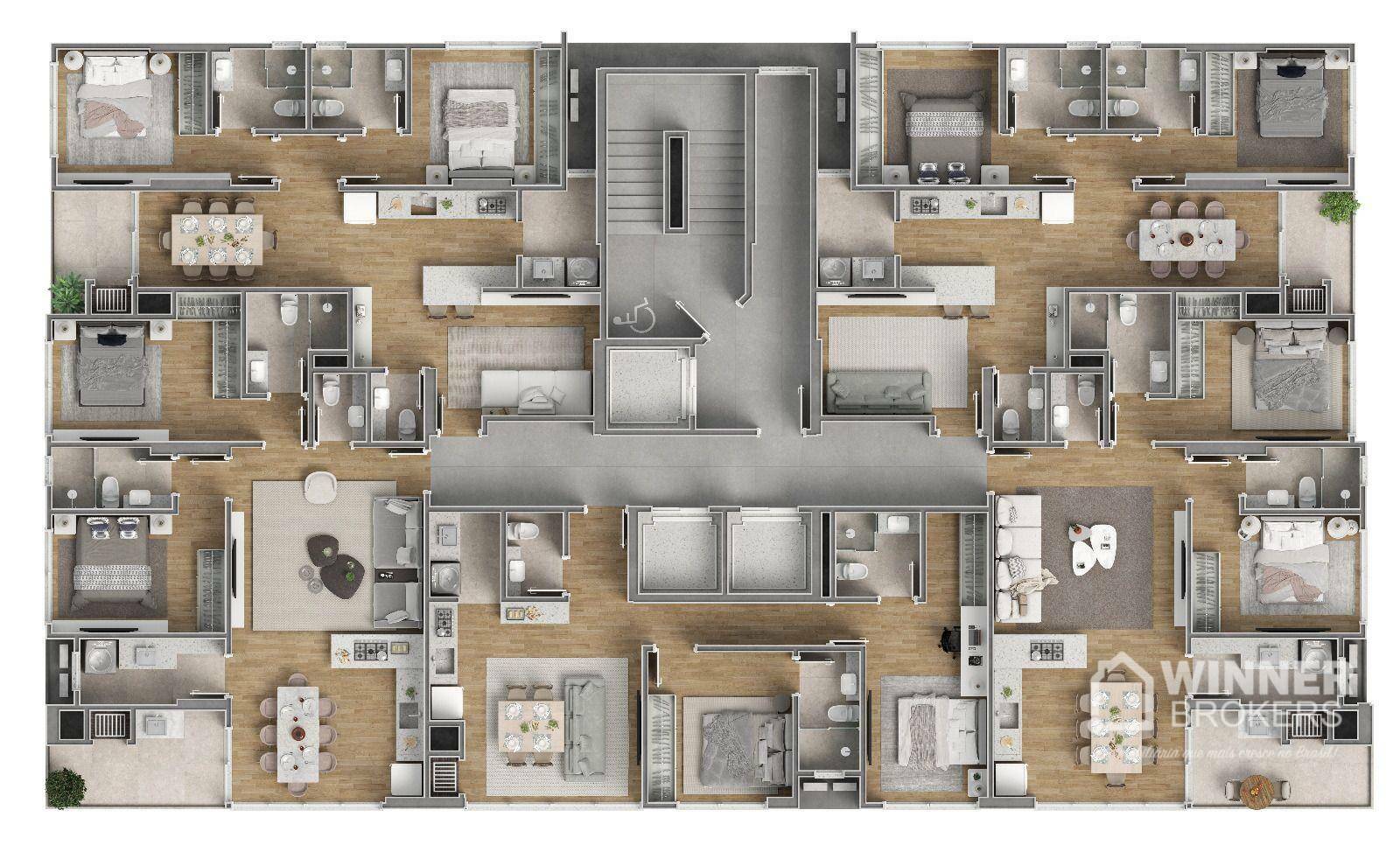 Apartamento à venda com 2 quartos, 786m² - Foto 11