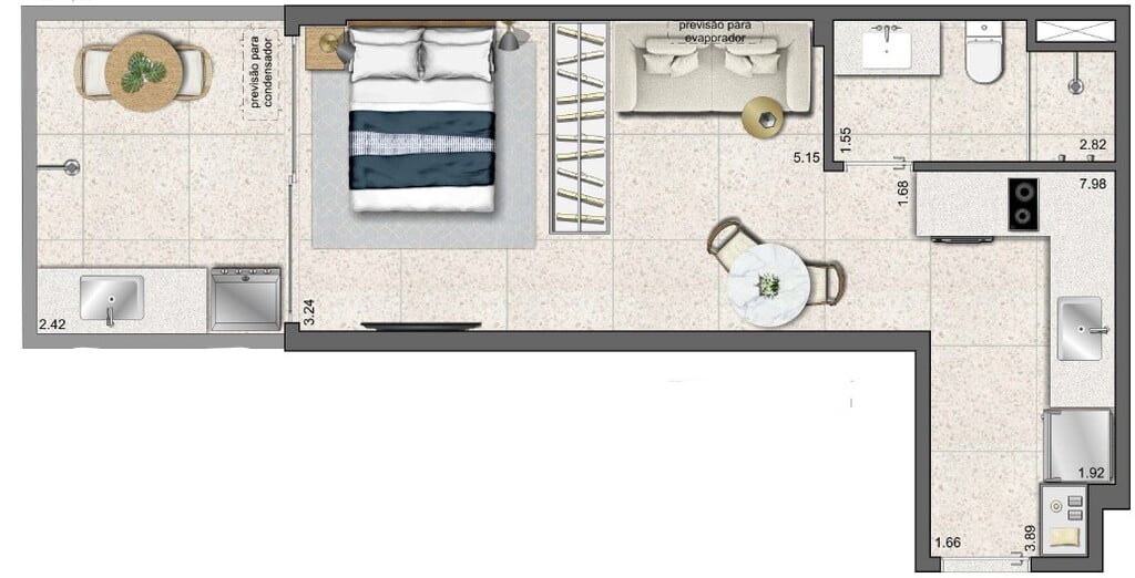 Apartamento à venda com 2 quartos, 7084m² - Foto 28