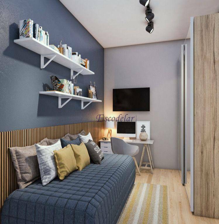 Apartamento à venda com 2 quartos, 41m² - Foto 3