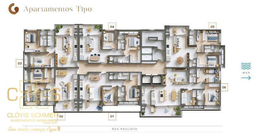 Apartamento à venda com 1 quarto, 77m² - Foto 24