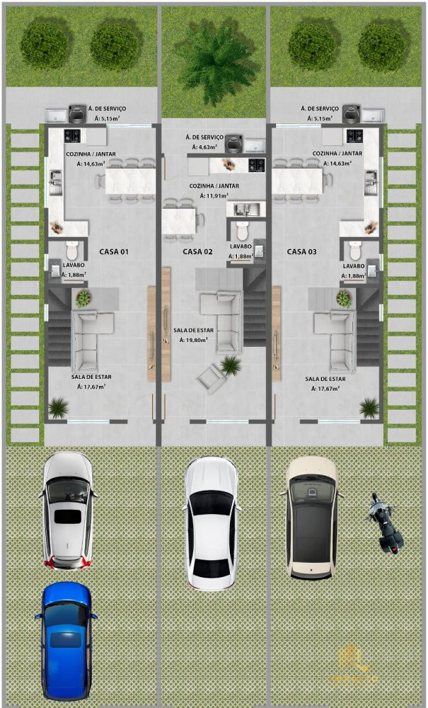 Sobrado à venda com 3 quartos, 90m² - Foto 14