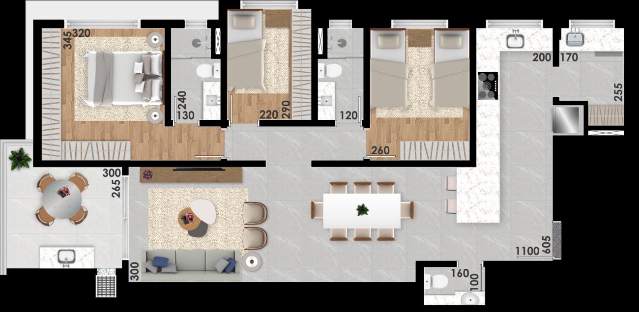 Apartamento à venda com 2 quartos, 77m² - Foto 20