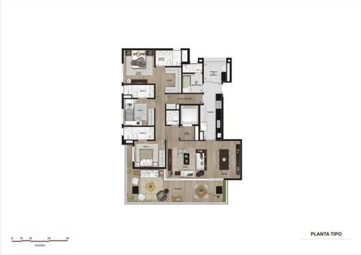 Apartamento à venda com 3 quartos, 181m² - Foto 10