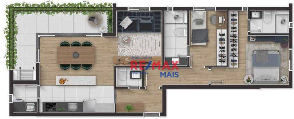 Apartamento à venda com 1 quarto, 45m² - Foto 19