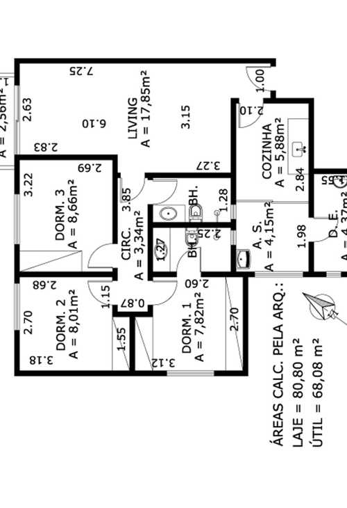 Apartamento à venda com 3 quartos, 80m² - Foto 11