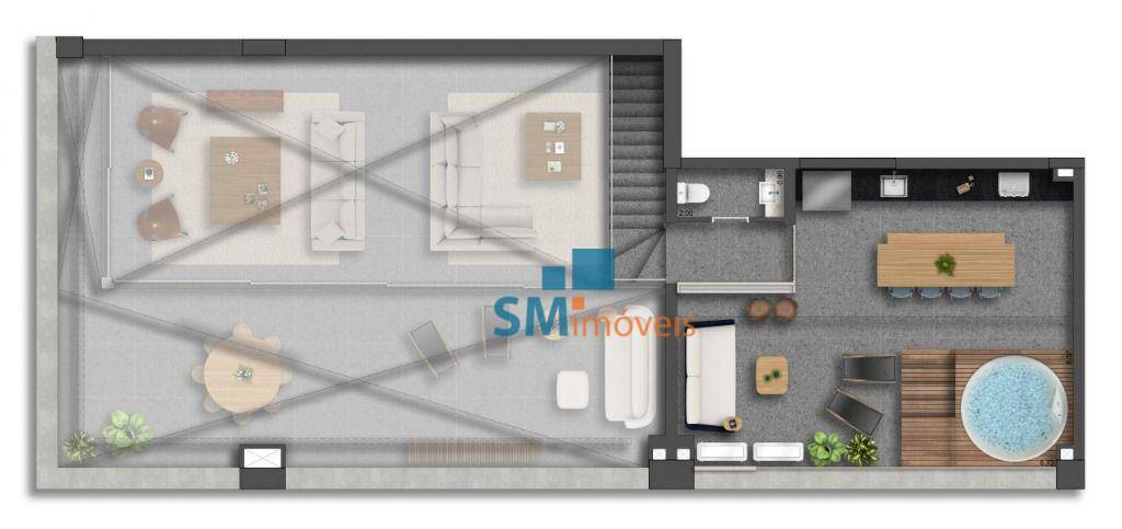 Cobertura à venda com 3 quartos, 209m² - Foto 5