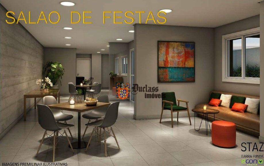 Apartamento à venda com 2 quartos, 39m² - Foto 4