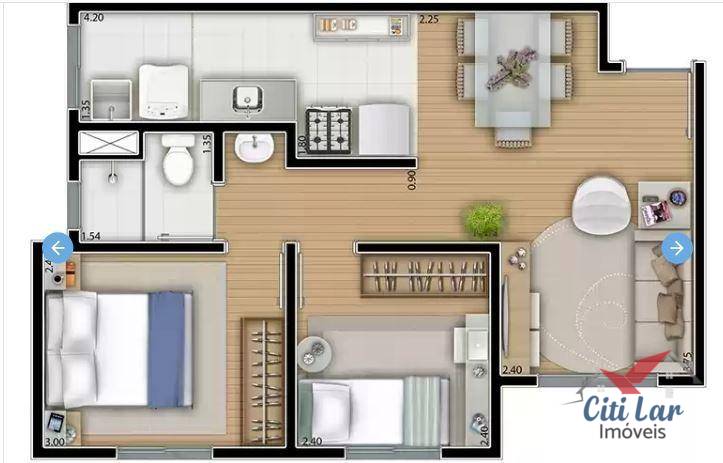 Apartamento à venda com 2 quartos, 43m² - Foto 24