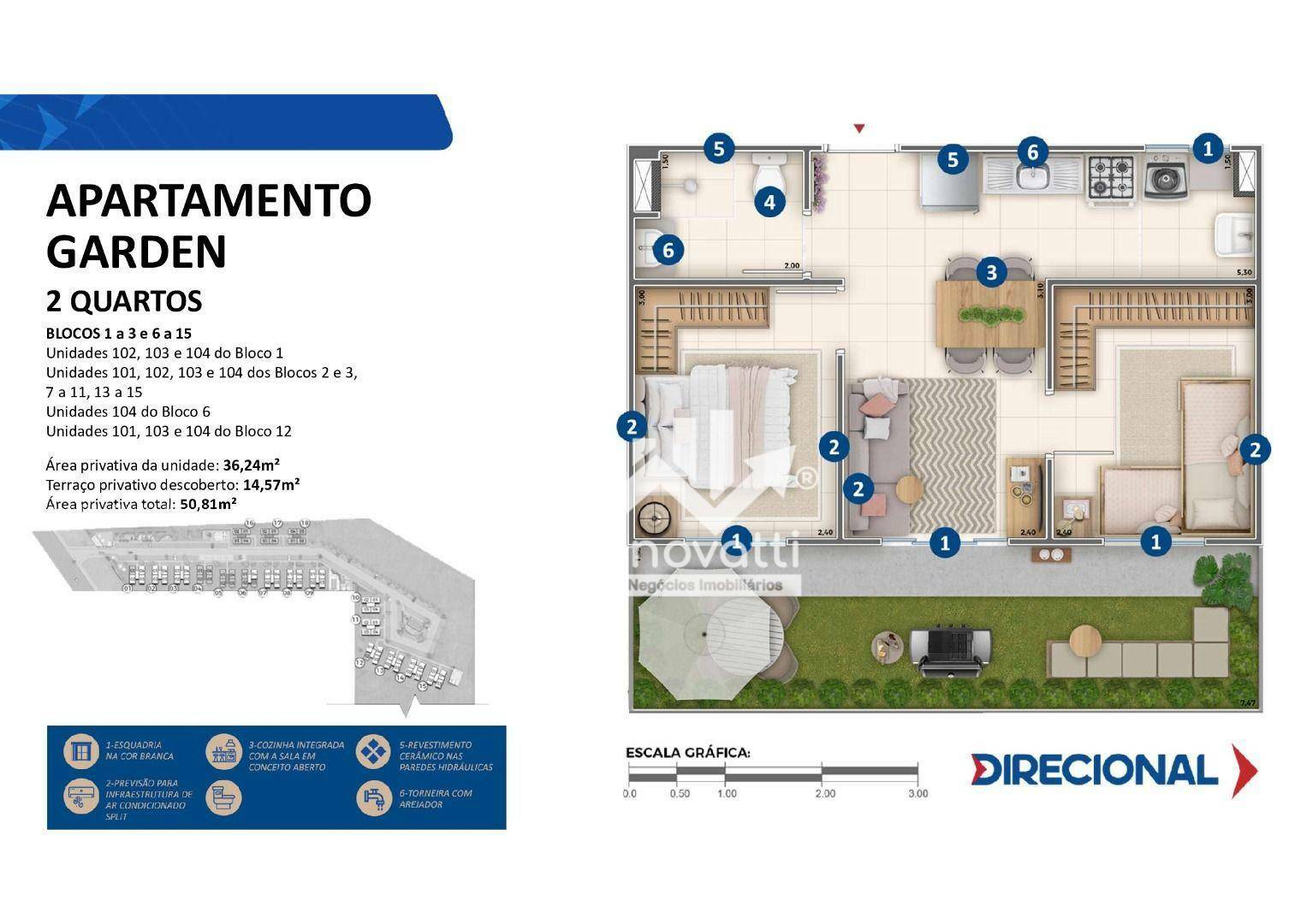 Apartamento à venda com 2 quartos, 36m² - Foto 23