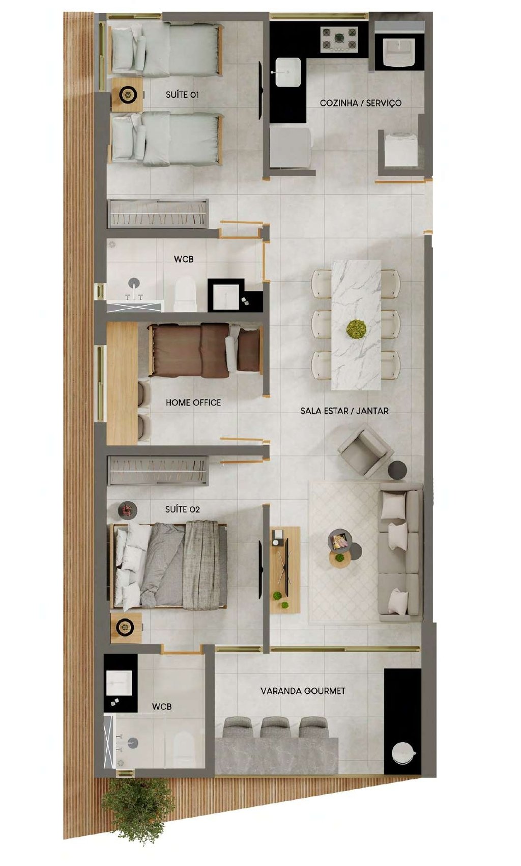 Apartamento à venda com 3 quartos, 6335m² - Foto 33