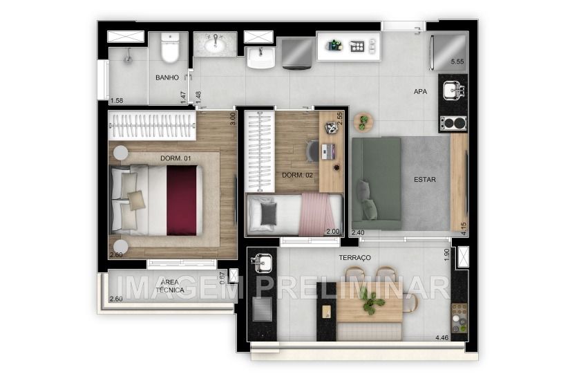 Apartamento à venda com 3 quartos, 113m² - Foto 25