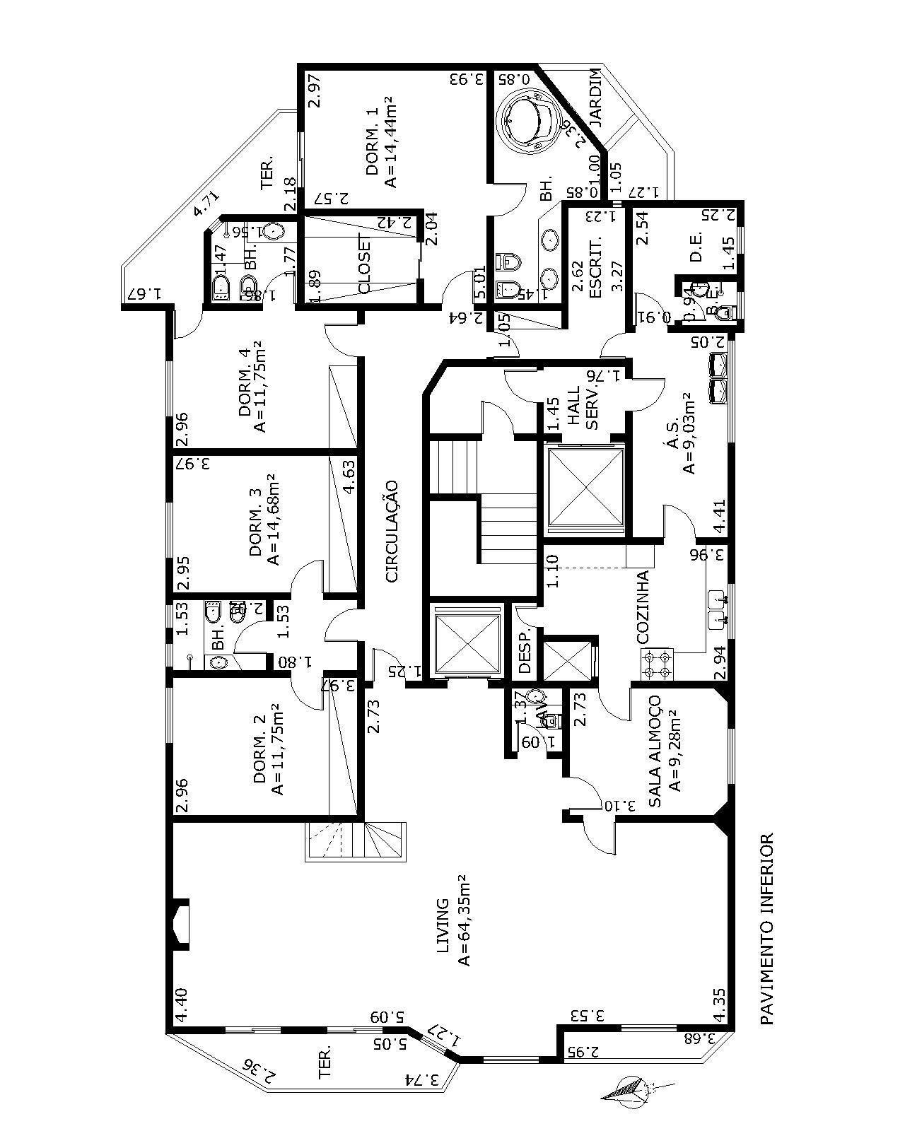 Apartamento à venda com 4 quartos, 250m² - Foto 17